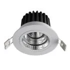 West, nowoczesna wpuszczana lampa sufitowa, biała, LED, 3000K, TS05108 9W 900LM 3000K S.WH